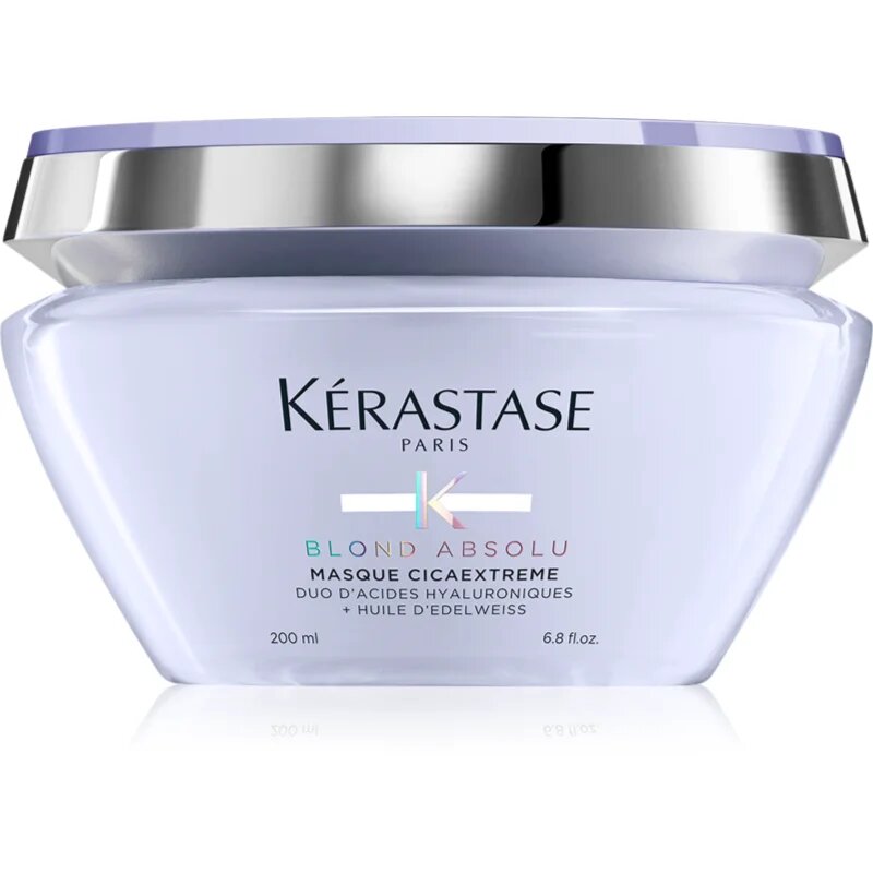 Kérastase Blond Absolu Masque Cicaextreme дълбоко регенерираща маска за руса коса 200 мл.