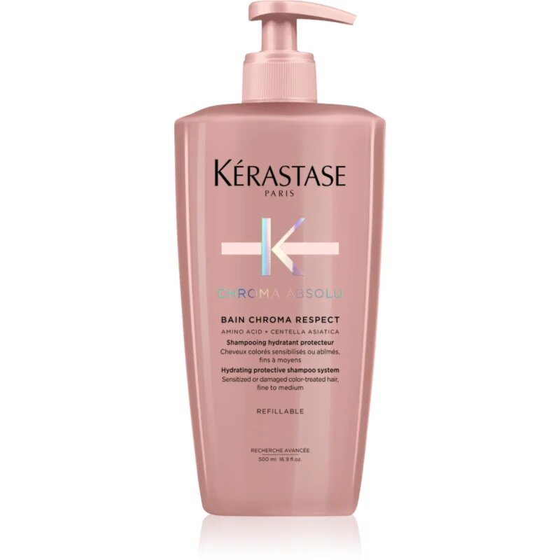 Kérastase Chroma Absolu Bain Chroma Respect хидратиращ шампоан за боядисана коса 500 мл.