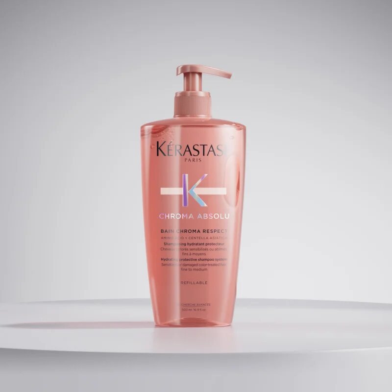 Kérastase Chroma Absolu Bain Chroma Respect хидратиращ шампоан за боядисана коса 500 мл.