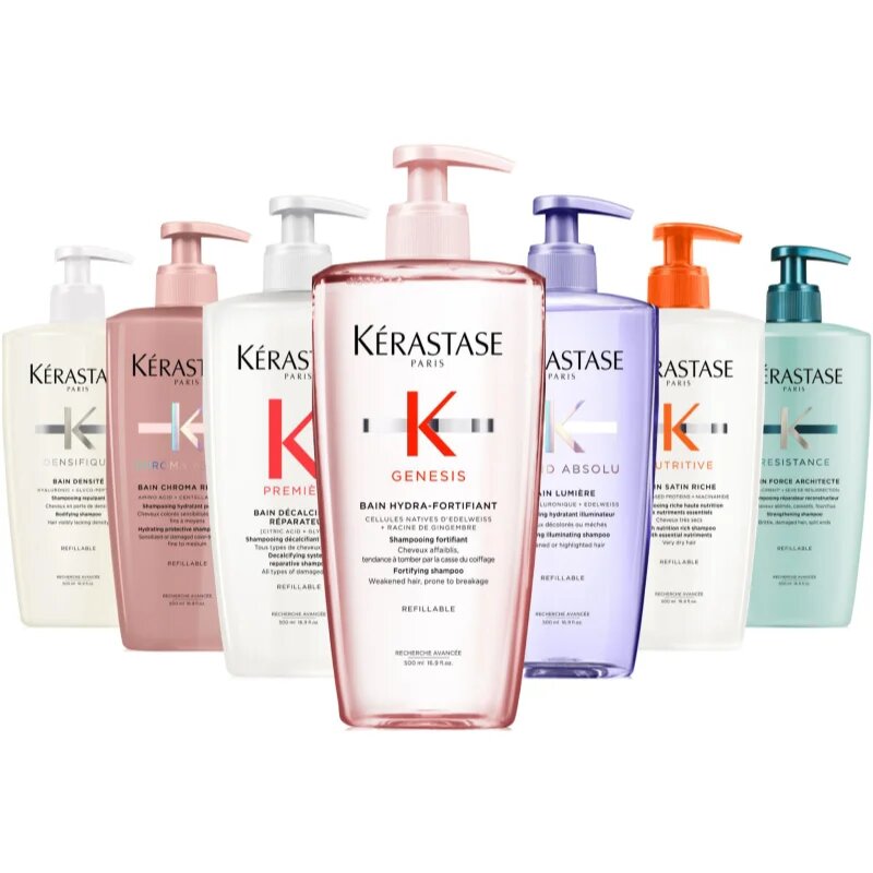 Kérastase Chroma Absolu Bain Chroma Respect хидратиращ шампоан за боядисана коса 500 мл.
