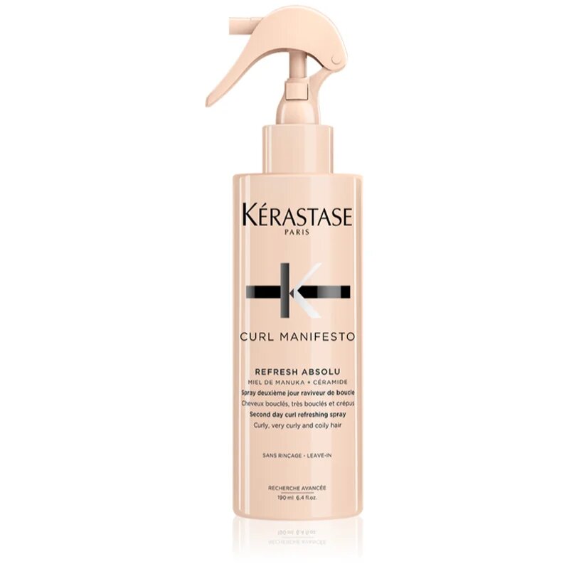 Kérastase Curl Manifesto Refresh Absolu освежаващ спрей за чуплива и къдрава коса 190 мл.