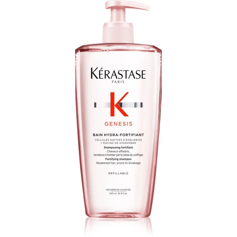 Kérastase Genesis Bain Hydra-Fortifiant подсливащ шампоан за слаба склонна към оредяване коса 500 мл.