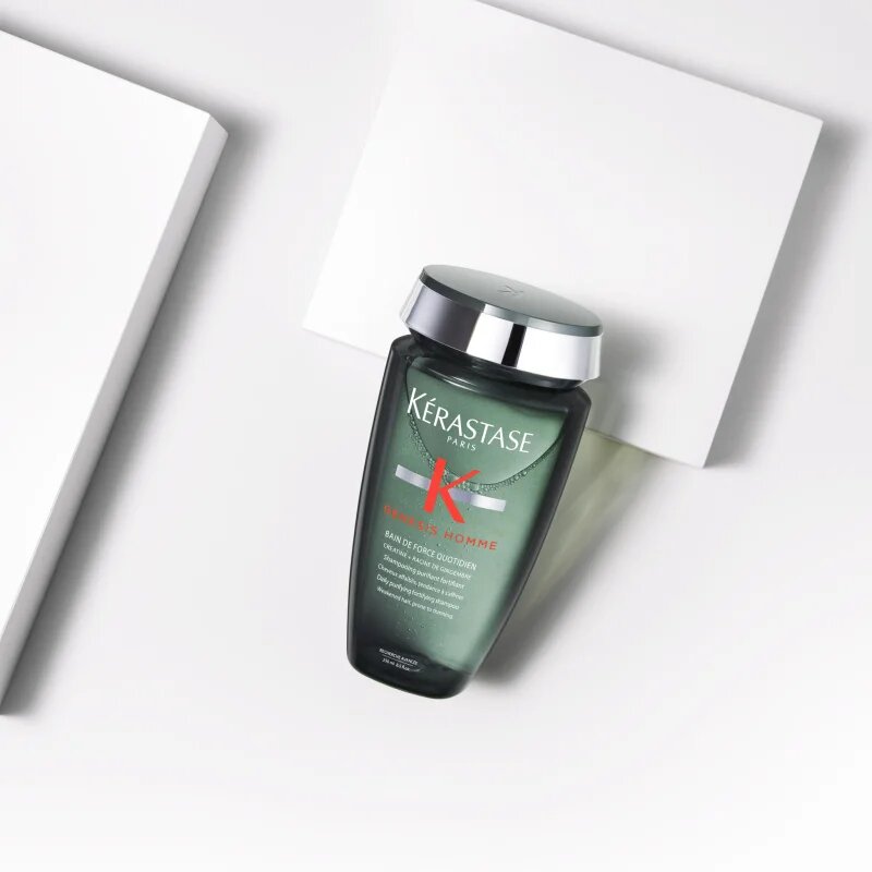 Kérastase Genesis Homme Bain de Force Quotiden почистващ и подхранващ шампоан за тънка коса със склонност към косопад за мъже 250 мл.