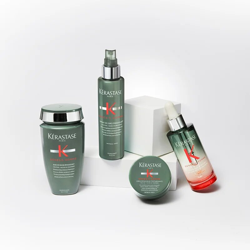 Kérastase Genesis Homme Bain de Masse Epaississant подсилващ шампоан против косопад за мъже 250 мл.