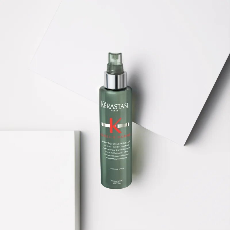 Kérastase Genesis Homme Spray de Force Épaississant подсилващ спрей за тънка коса със склонност към косопад за мъже 150 мл.