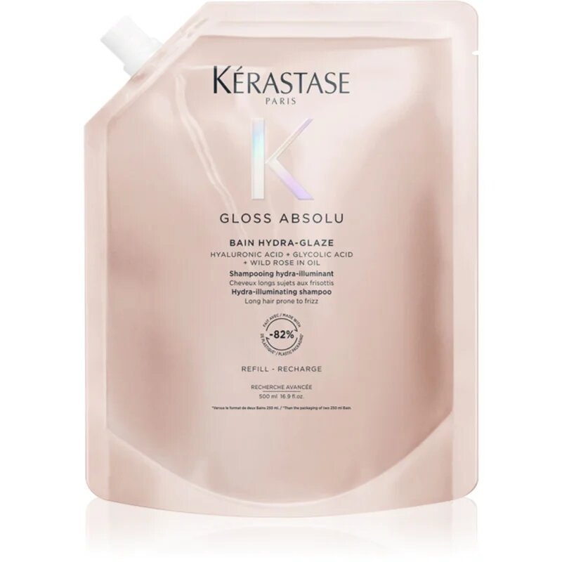 Kérastase Gloss Absolu Bain Hydra-Glaze шампоан за блясък и мекота на косата Refill 500 мл.