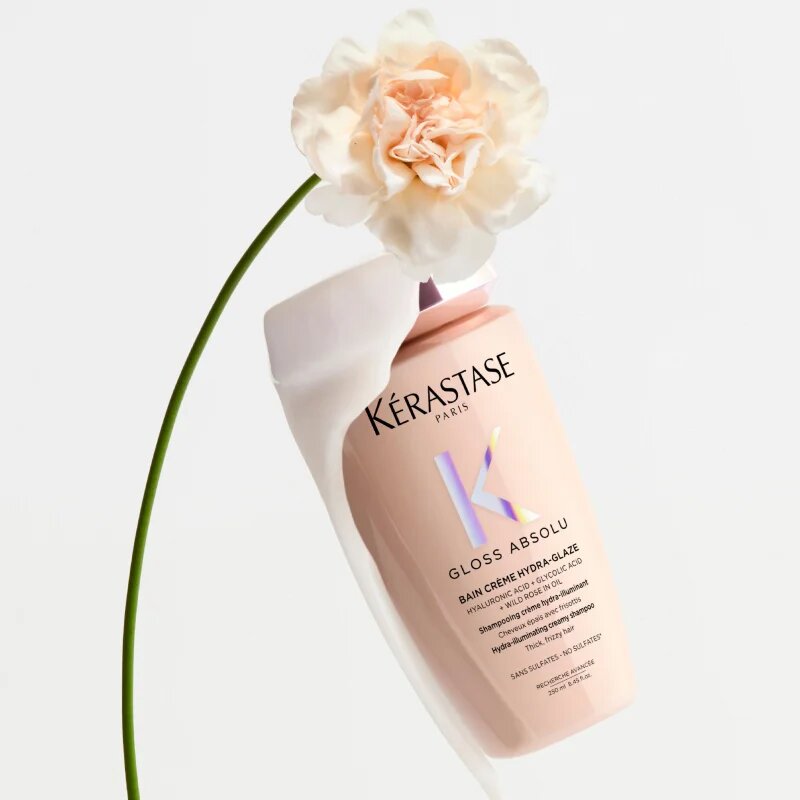 Kérastase Gloss Absolu Créme Bain Hydra-Glaze шампоанена процедура за блясък и мекота на косата 250 мл.