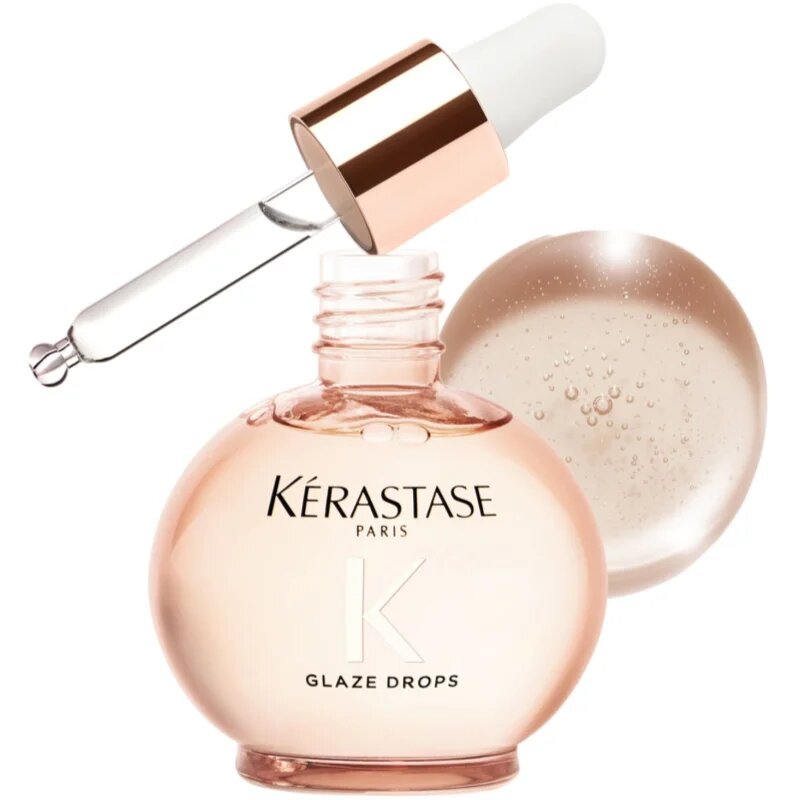 Kérastase Gloss Absolu Glaze Drops подхранващо масло за коса против цъфтене 45 мл.