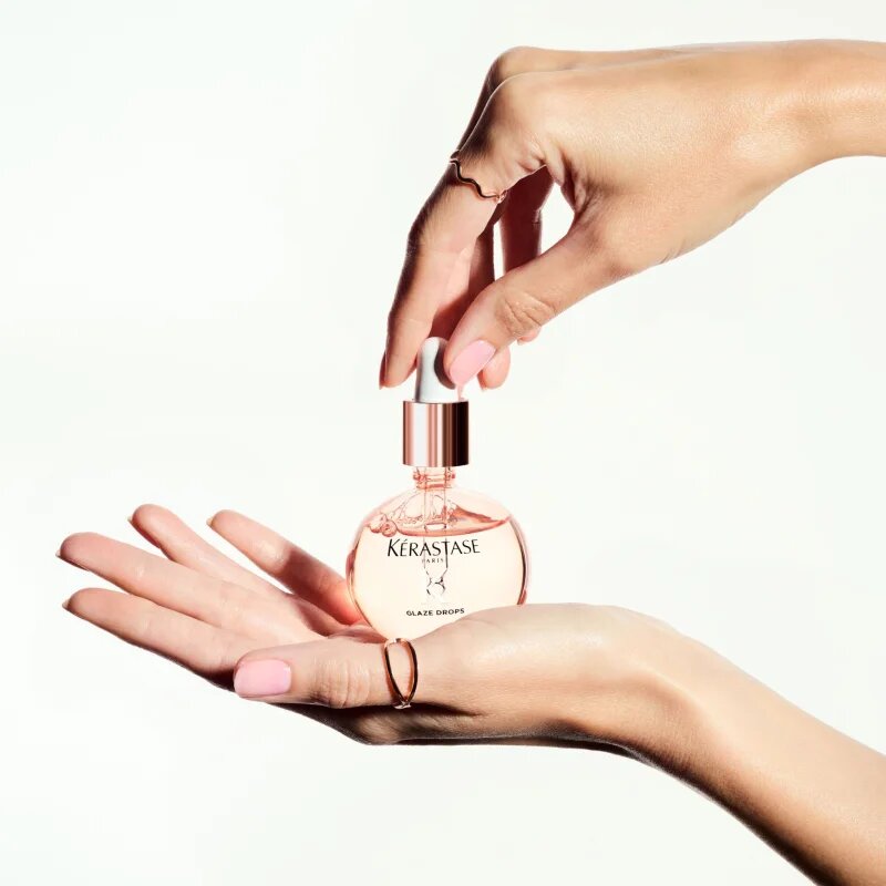Kérastase Gloss Absolu Glaze Drops подхранващо масло за коса против цъфтене 45 мл.