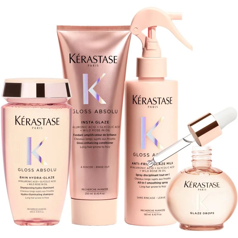 Kérastase Gloss Absolu Glaze Drops подхранващо масло за коса против цъфтене 45 мл.