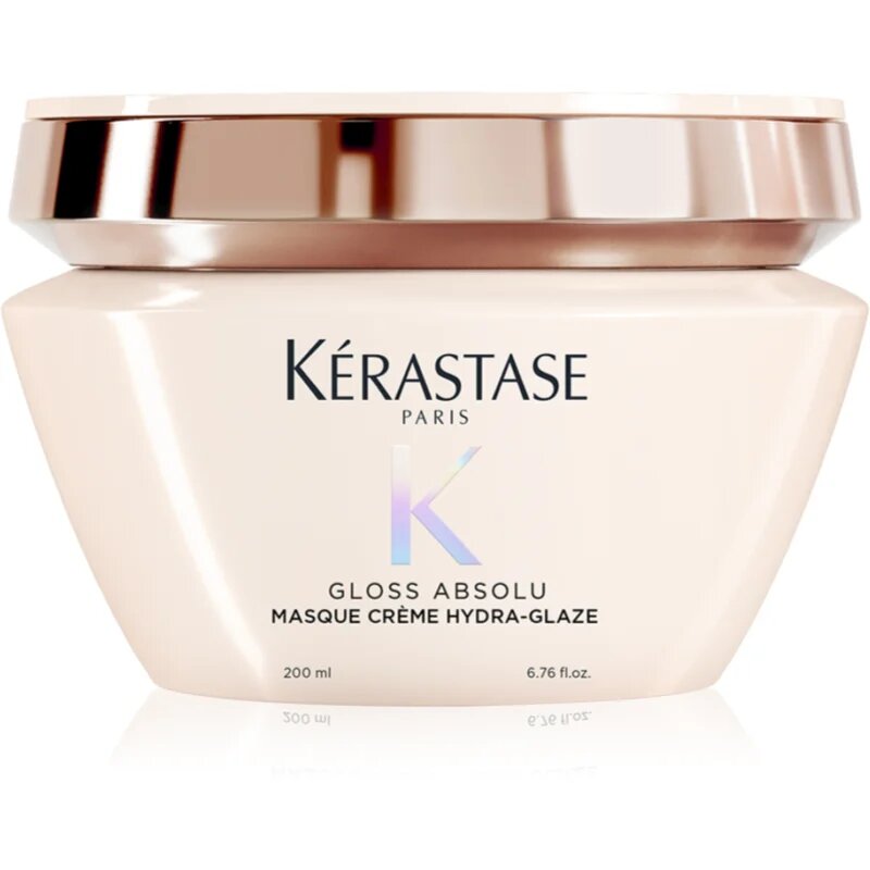 Kérastase Gloss Absolu Masque Créme Hydra-Glaze маска за коса за непокорна коса 200 мл.