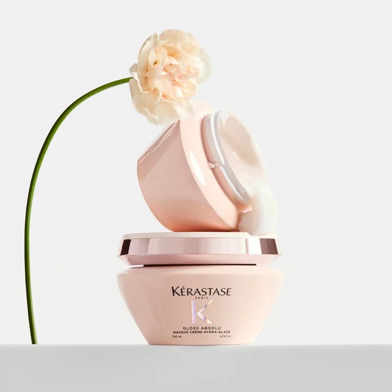 Kérastase Gloss Absolu Masque Créme Hydra-Glaze маска за коса за непокорна коса 200 мл.