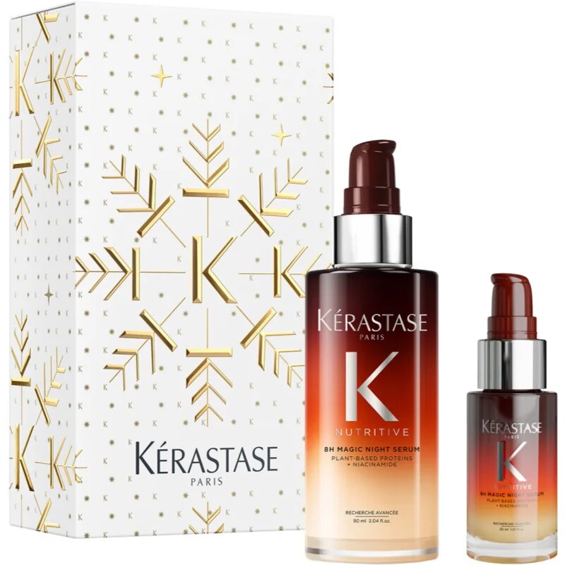 Kérastase Nutritive 8H Magic Night Serum подаръчен комплект с ревитализиращ ефект