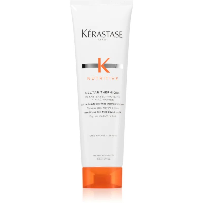 Kérastase Nutritive Nectar Thermique термозащитен крем за изглаждане на непокорна коса 150 мл.