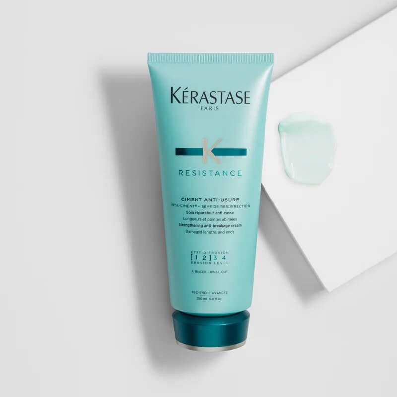 Kérastase Résistance Ciment Anti-Usure лека интензивна грижа с подсилващ ефект за слаба и леко увредена коса и цъфтящи краища 200 мл.
