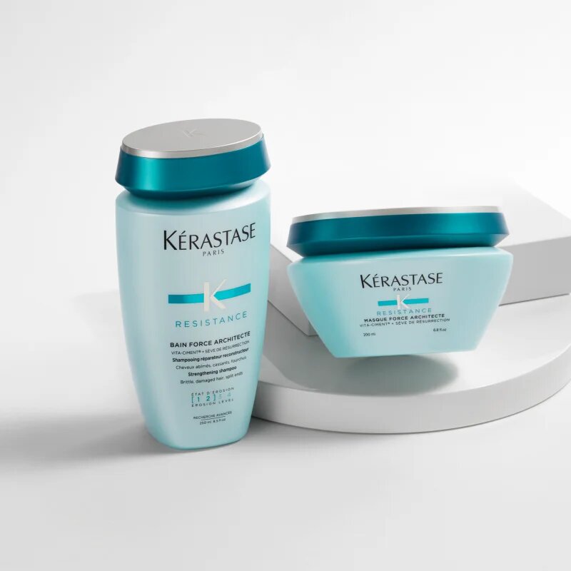 Kérastase Résistance Masque Force Architecte подсилваща маска за слаба увредена коса и цъфтящи краища 200 мл.