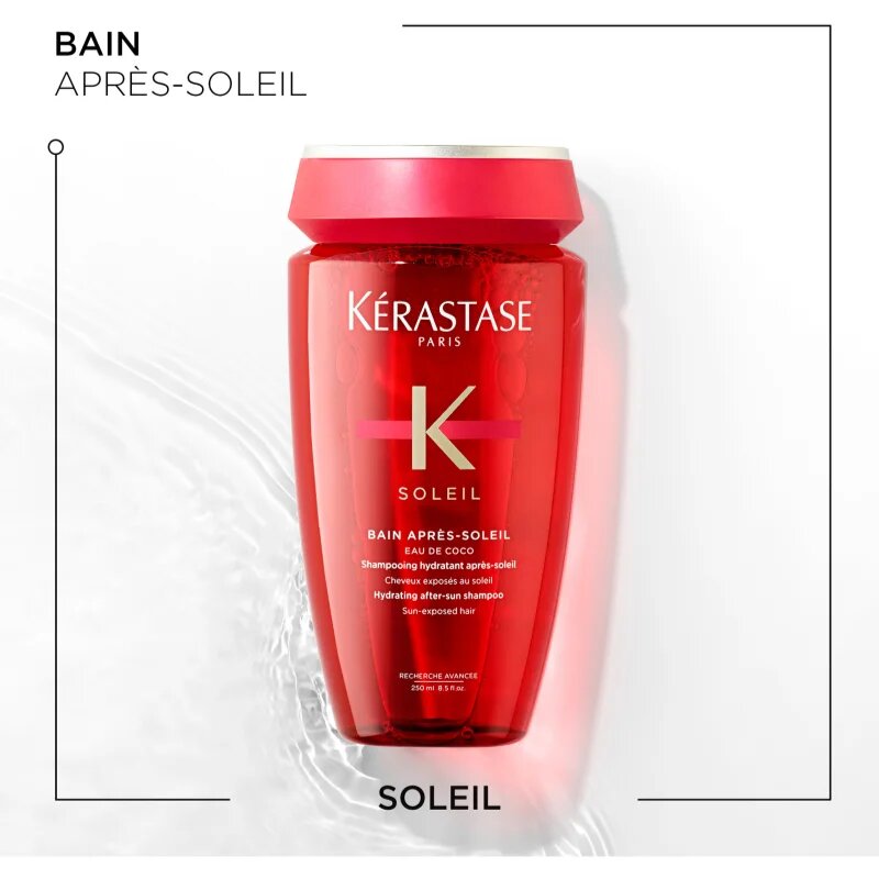 Kérastase Soleil Bain Après-Soleil хидратиращ шампоан за коса увредена от слънце хлор и солна вода 250 мл.