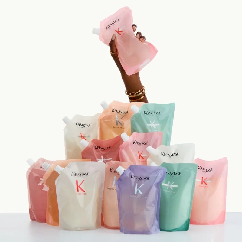 Kérastase Specifique Bain Divalent дълбоко почистващ шампоан за мазна кожа на скалпа Refill 500 мл.