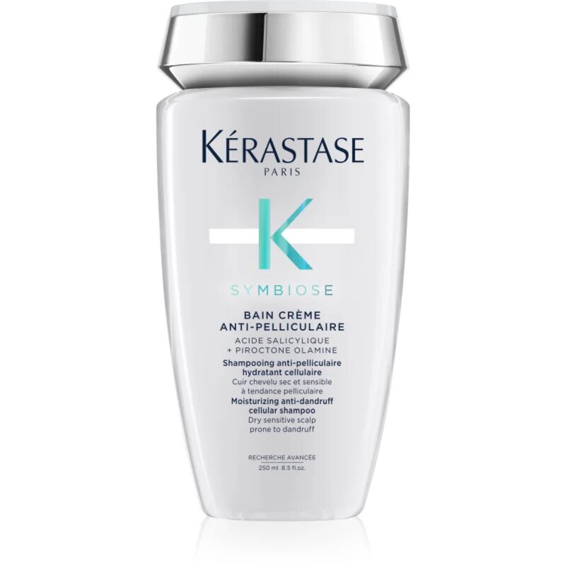 Kérastase Symbiose Bain Crème Anti-Pelliculaire шампоан против пърхот за чувствителна кожа на скалпа 250 мл.