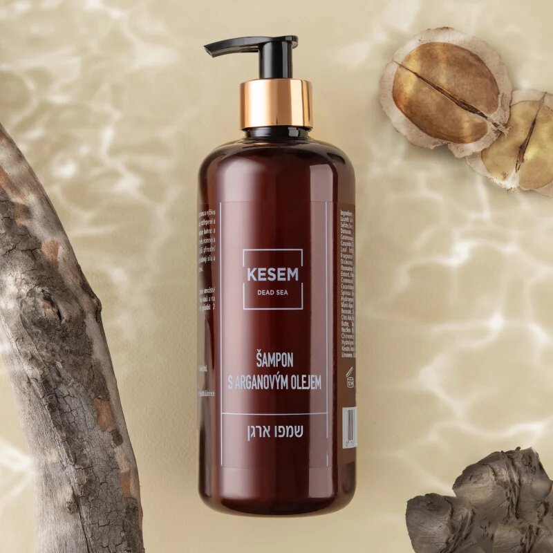 KESEM Argan Shampoo with Dead Sea Minerals арганов шампоан с минерали от Мъртво море 500 мл.