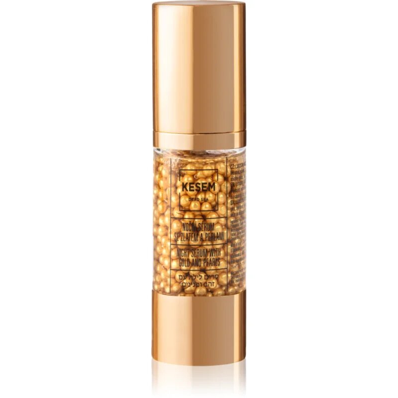 KESEM Night Serum with Gold and Pearls нощен серум със злато и перли 30 мл.