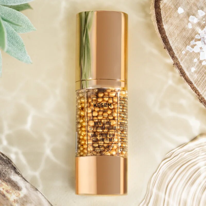 KESEM Night Serum with Gold and Pearls нощен серум със злато и перли 30 мл.