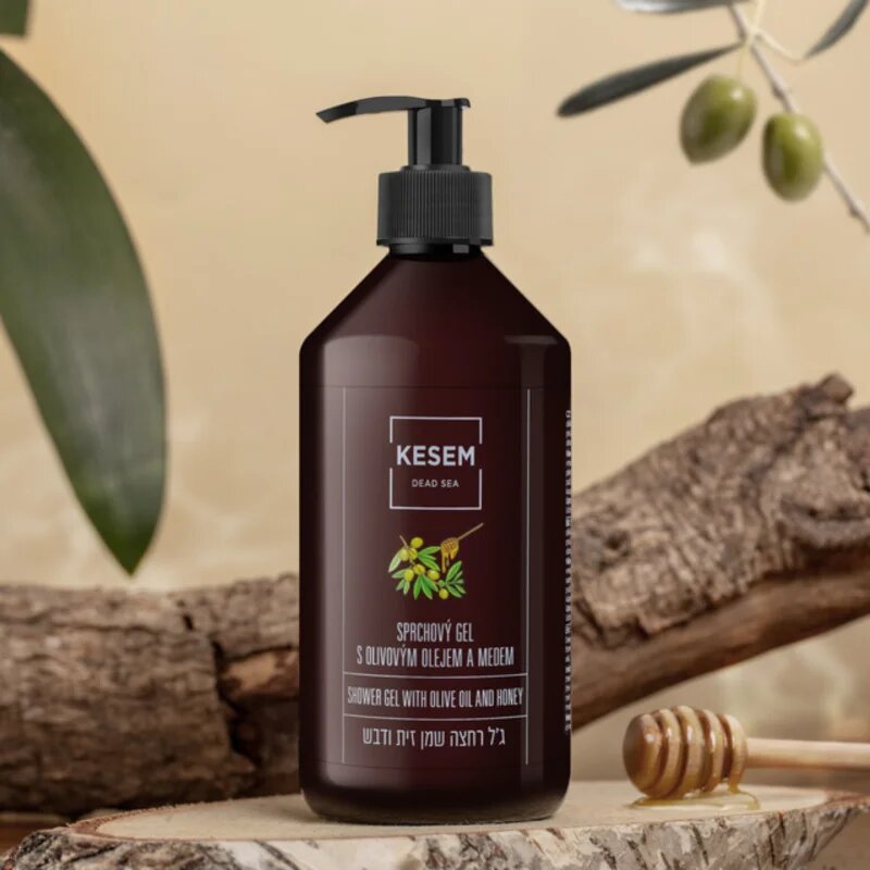 KESEM Sea Salt Oil and Honey душ гел с маслинено олио 500 мл.