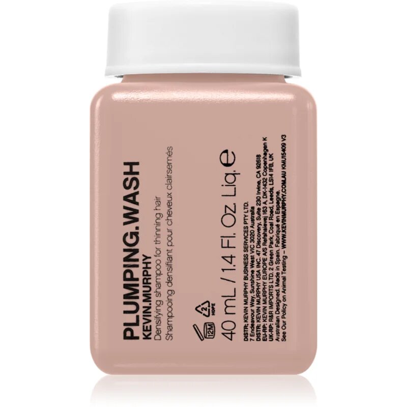 Kevin Murphy Plumping Wash шампоан за възобновяване гъстотата на косата 40 мл.