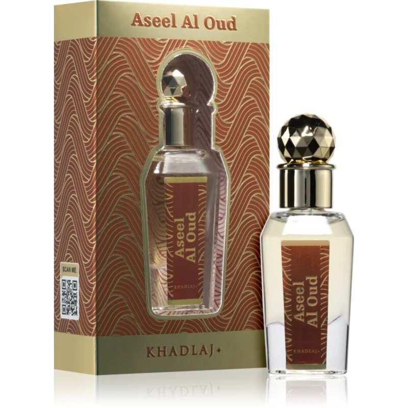 Khadlaj Aseel Al Oud парфюмирано масло унисекс 15 мл.
