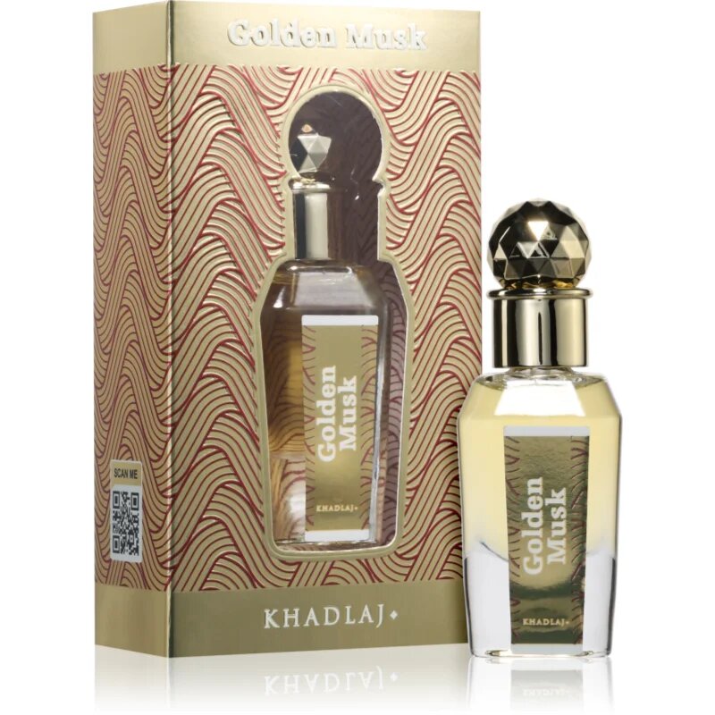 Khadlaj Golden Musk парфюмирано масло унисекс 15 мл.