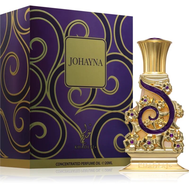 Khadlaj Johayna Purple парфюмирано масло унисекс 20 мл.