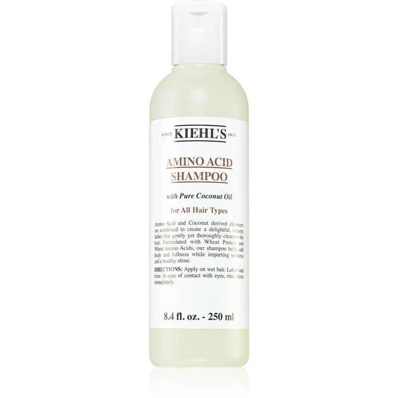 Kiehl's Amino Acid Shampoo шампоан с кокосово масло за всички видове коса 250 мл.