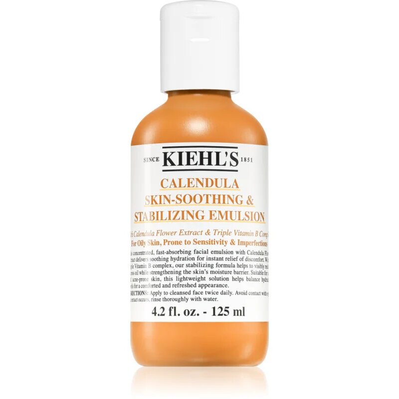 Kiehl's Calendula Skin-Soothing & Stabilizing Emulsion Успокояваща емулсия с невен за жени 125 мл.