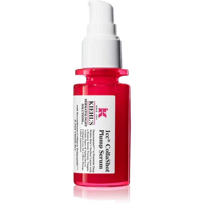 Kiehl's CollaShot Plump Serum колагенов серум за попълване и възстановяване на кожата на лицето за жени 30 мл.