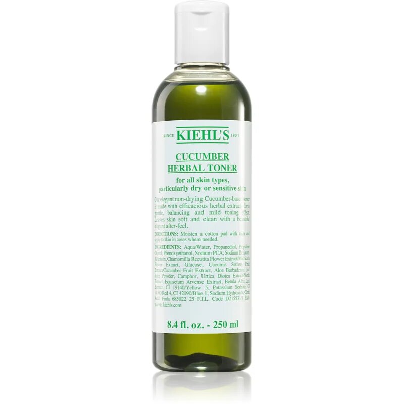 Kiehl's Cucumber Herbal Toner тоник за лице за суха до чувствителна кожа 250 мл.