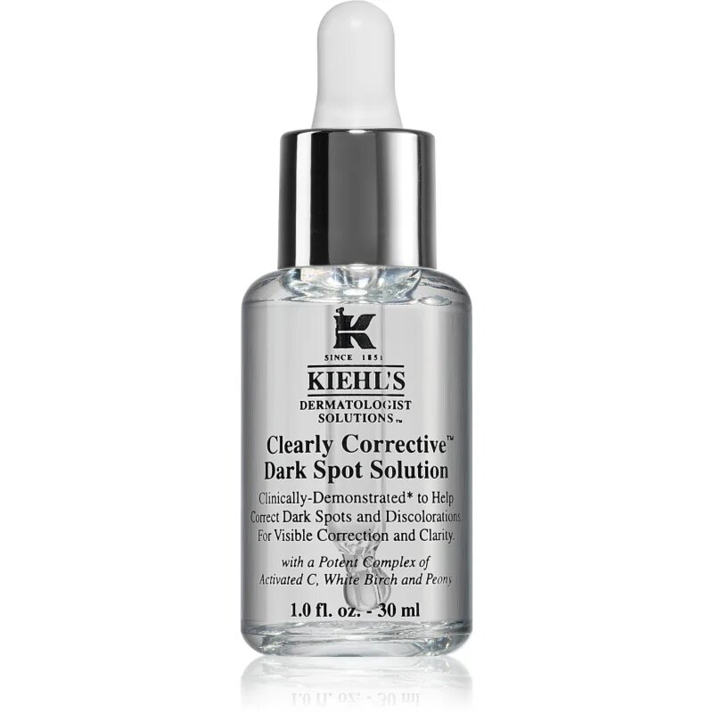 Kiehl's Dermatologist Solutions Clearly Corrective Dark Spot Solution серум за лице против пигментни петна 30 мл.