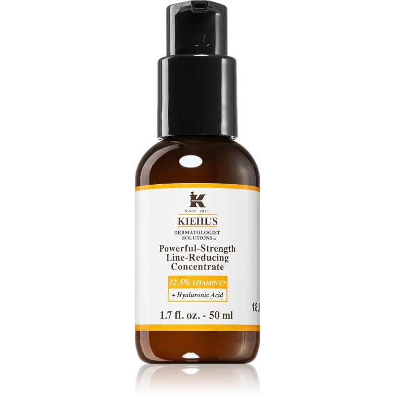 Kiehl's Dermatologist Solutions Powerful-Strength Line-Reducing Concentrate серум против бръчки за всички типове кожа на лицето 50 мл.