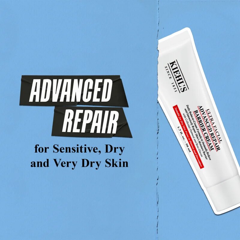 Kiehl's Ultra Facial Advanced Repair Barrier Cream интензивен хидратиращ крем за подсилване на кожната бариера 50 мл.