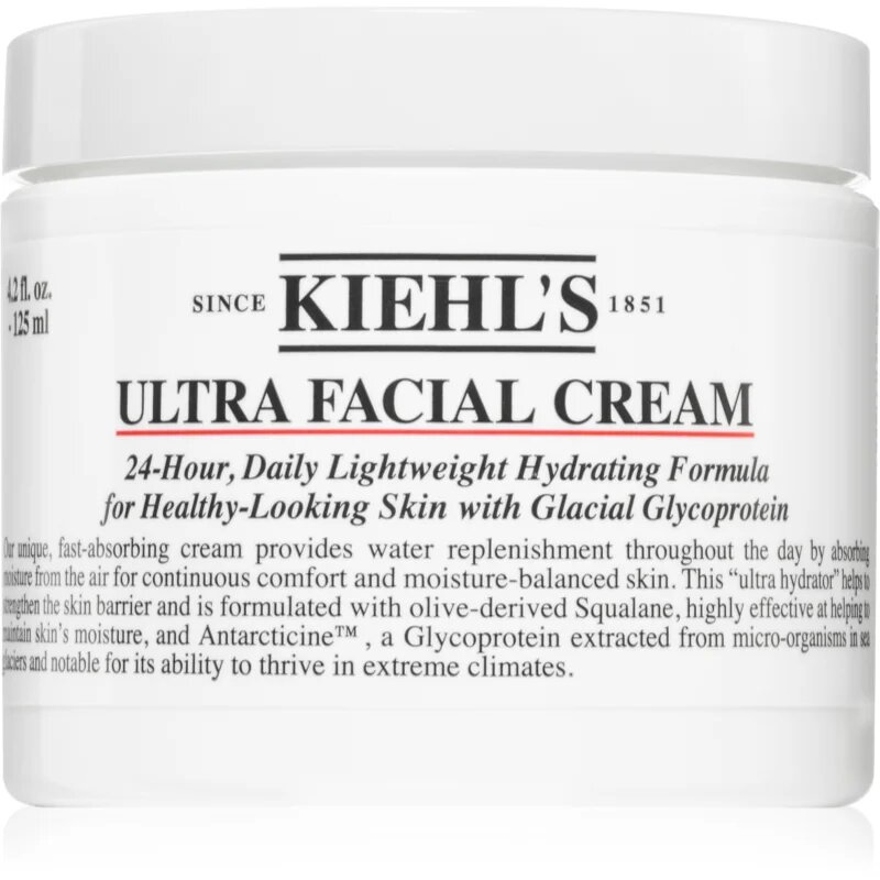 Kiehl's Ultra Facial Cream хидратиращ крем за лице 24 часа 125 мл.