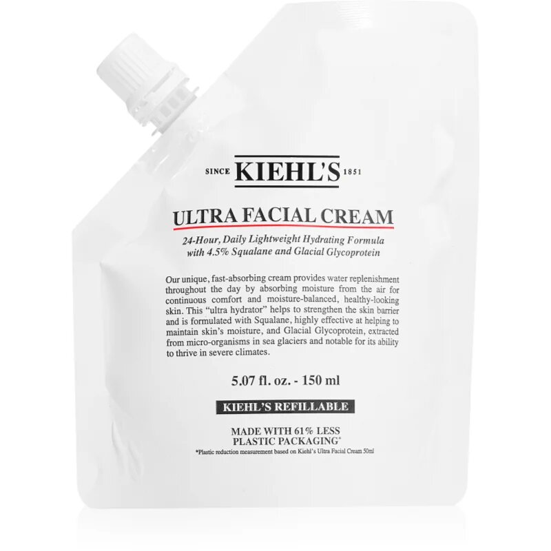 Kiehl's Ultra Facial Cream хидратиращ крем за лице 24 часа refill 150 мл.