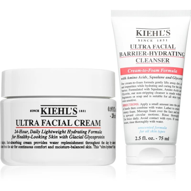 Kiehl's Ultra Hydration Ritual комплект за интензивна хидратация за всеки тип кожа на лицето