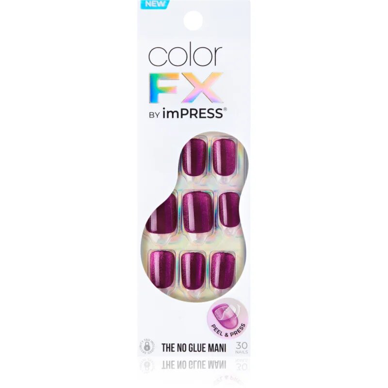 KISS Color FX im Press Изкуствени нокти самозалепващ се Levels 30 бр.