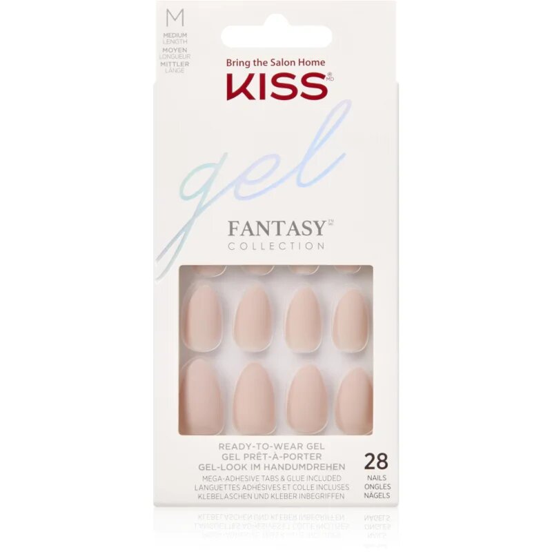 KISS Gel Fantasy Fantasy Изкуствени нокти Wait n See 28 бр.