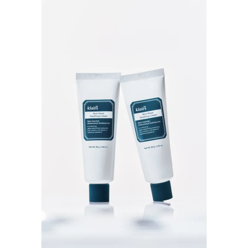 Klairs Rich Moist Soothing Cream интензивен хидратиращ и омекотяващ крем 80 мл.