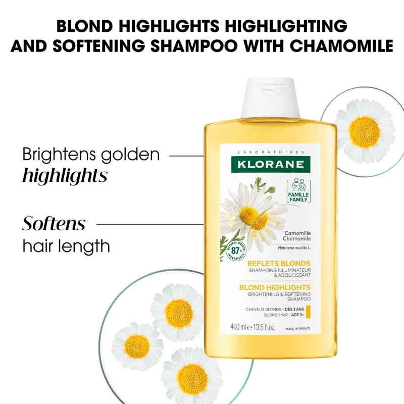 Klorane Chamomile шампоан за руса коса 200 мл.