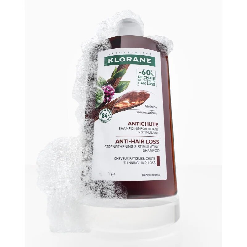 Klorane Quinine Anti-Hair Loss Shampoo подсилващ шампоан против косопад 400 мл.