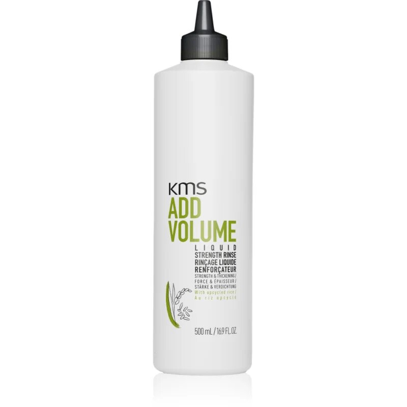 KMS Add Volume Liquid Strength Rinse грижа за косата за коса без плътност 500 мл.