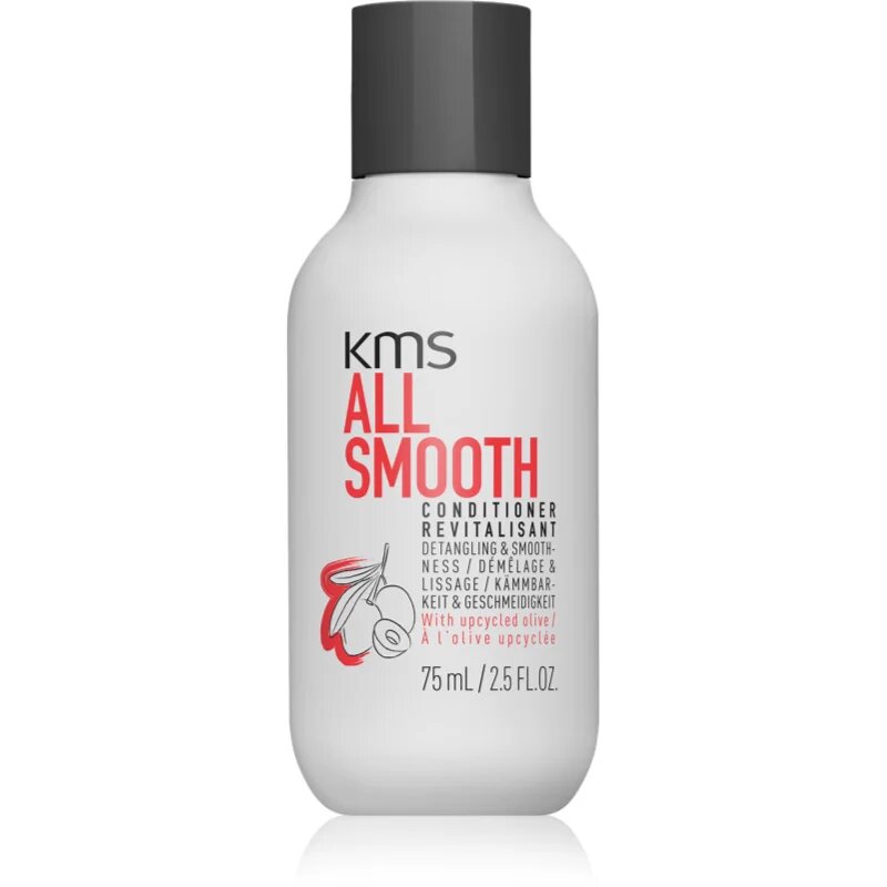 KMS All Smooth Conditioner изглаждащ балсам за силна груба и суха коса 75 мл.