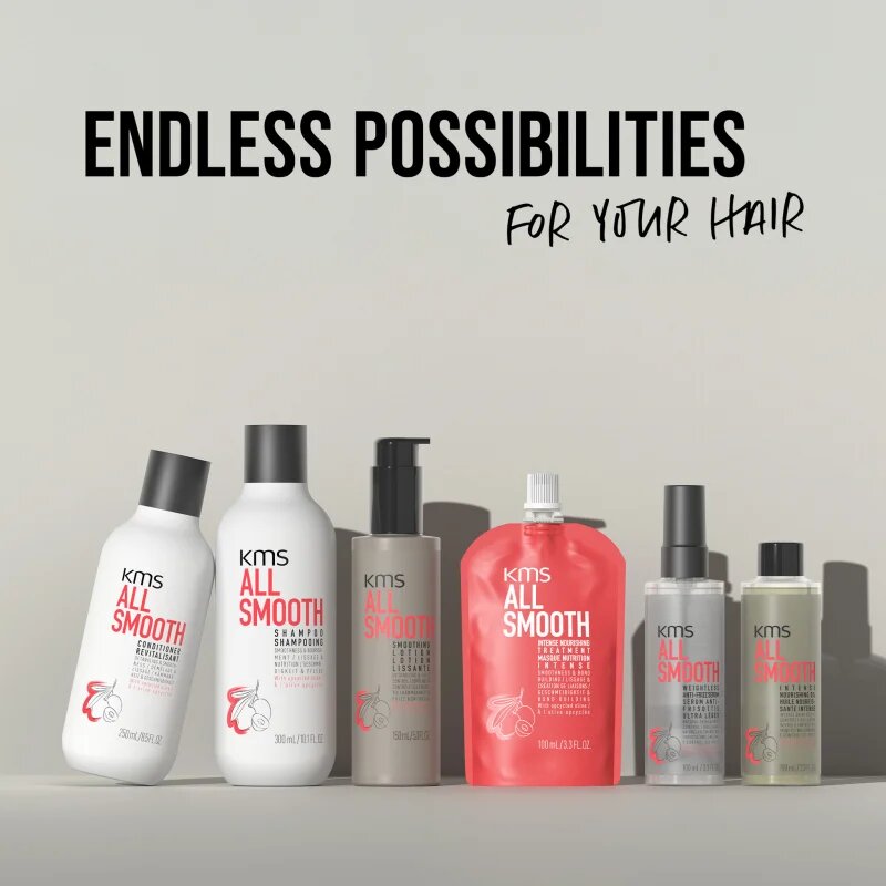 KMS All Smooth Shampoo изглаждащ шампоан за силна груба и суха коса 750 мл.