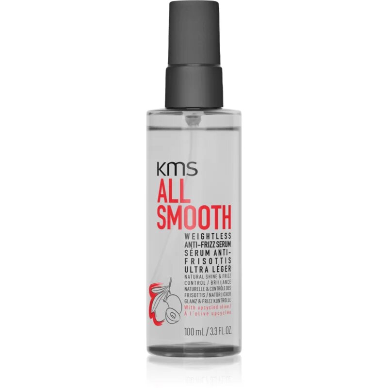 KMS All Smooth Weightless Anti-frizz Serum лек серум против цъфтене 100 мл.